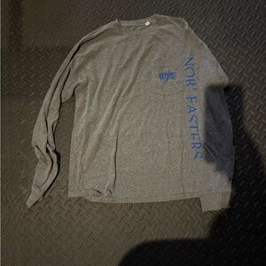 UNE Gray Long Sleeve Shirt